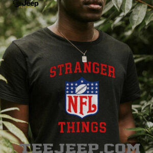 Stranger Things NFL Football logo shirt