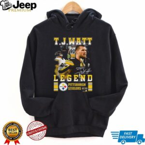 T.J. Watt Pittsburgh Steelers Legend #90 T Shirt T.J. Watt Pittsburgh Steelers Legend #90 T Shirt