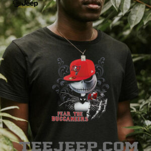 Tampa Bay Buccaneers Jack Skellington T Shirt