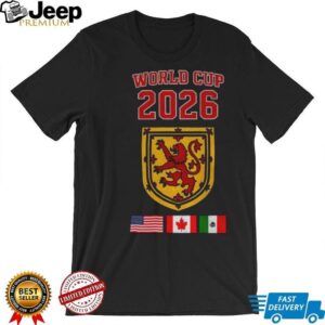 Tartan Army World Cup 2026 Team Scotland Flag Crest shirt Tartan Army World Cup 2026 Team Scotland Flag Crest shirt
