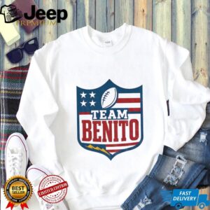 Team Benito Funny Football Logo Bad Bunny shirt