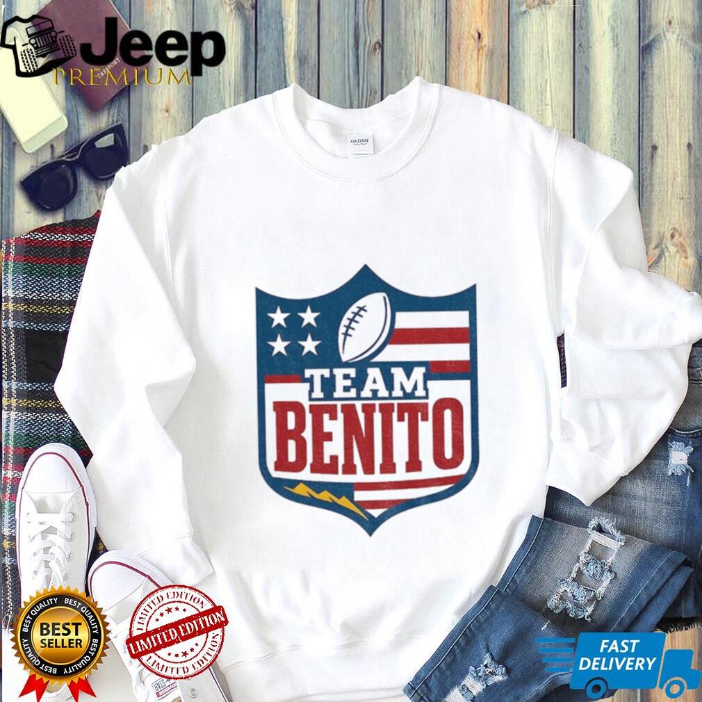 Team Benito Funny Football Logo Bad Bunny shirt Team Benito Funny Football Logo Bad Bunny shirt