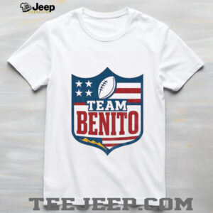 Team Benito Funny Football Logo Bad Bunny shirt