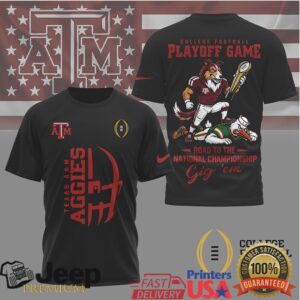 Texas A&M Aggies Road to the National Championship Shirt Texas A&M Aggies Road to the National Championship Shirt