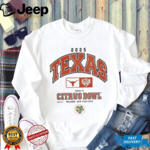 Texas Longhorns NCAA Division I Football Orlando Cheez It Citrus Bowl 2025 shirt