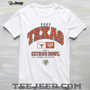 Texas Longhorns NCAA Division I Football Orlando Cheez It Citrus Bowl 2025 shirt