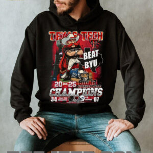 Texas Tech Red Raiders 2025 Big 12 Conference Champions T Shirt