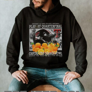 Texas Tech Red Raiders 2026 Capital One Orange Bowl Playoff Quarterfinal shirt