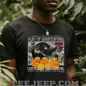 Texas Tech Red Raiders 2026 Capital One Orange Bowl Playoff Quarterfinal shirt