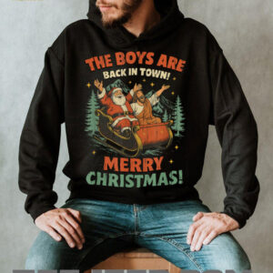 The Boys are Back in Town Merry Christmas T Shirt