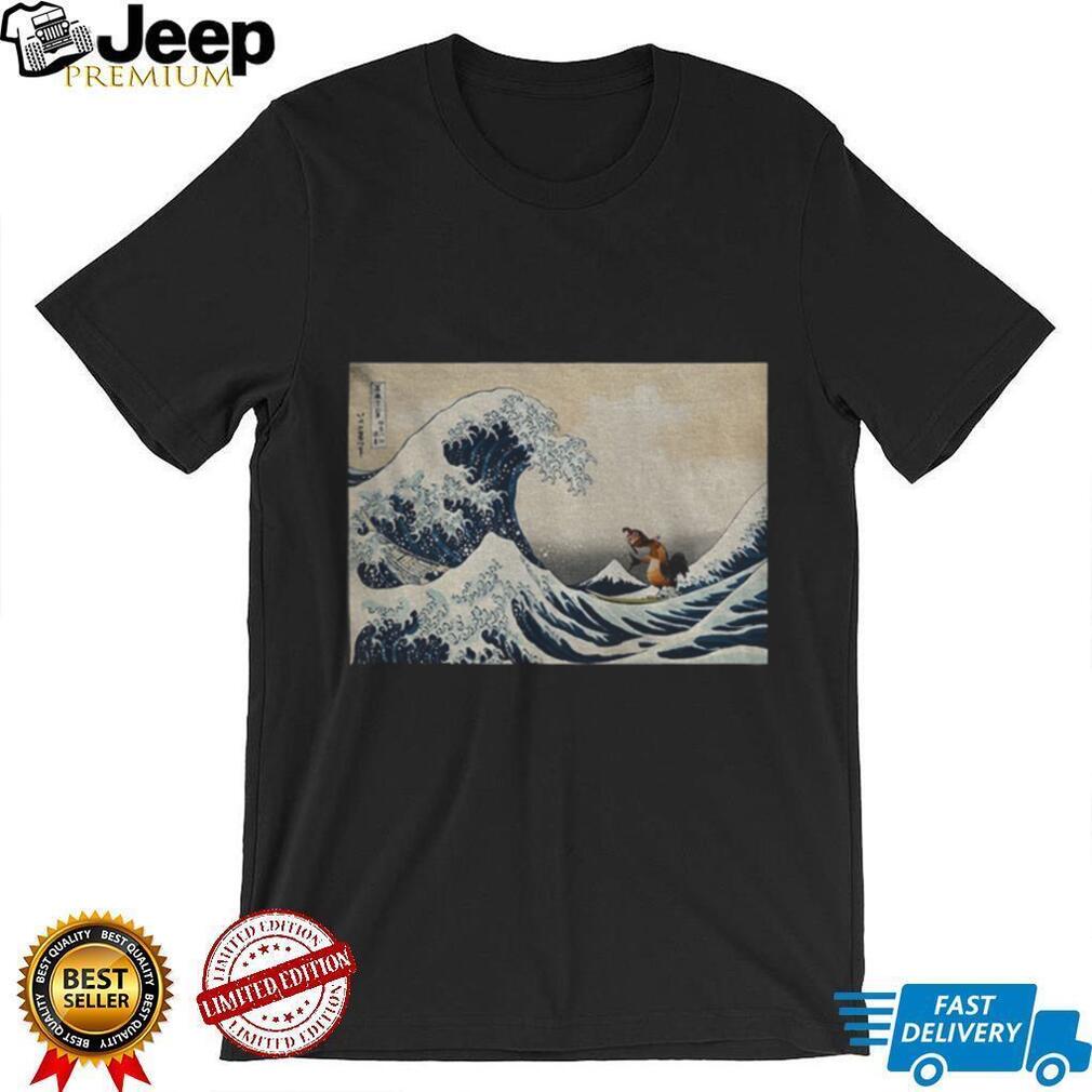 The Great Wave of Kanagawa Image Chicken Joe Funny Meme shirt The Great Wave of Kanagawa Image Chicken Joe Funny Meme shirt