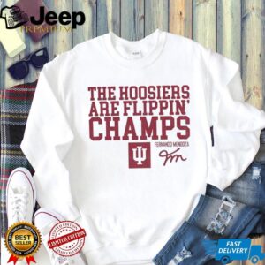 The Hoosiers Are Flippin’ Champs Indiana Hoosiers Football signature shirt