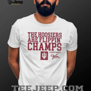 The Hoosiers Are Flippin’ Champs Indiana Hoosiers Football signature shirt