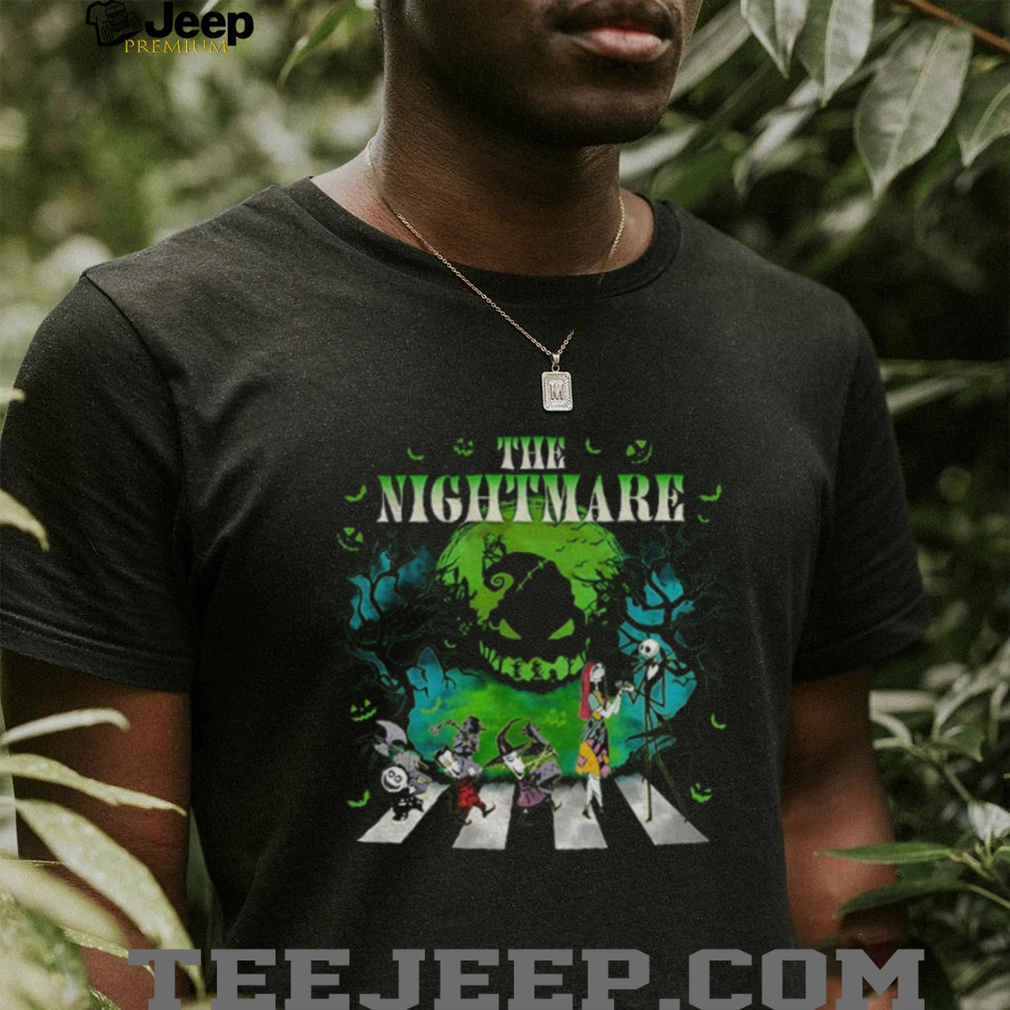 The Nightmare Before Christmas Trick or Treat Abbey Road shirt The Nightmare Before Christmas Trick or Treat Abbey Road shirt