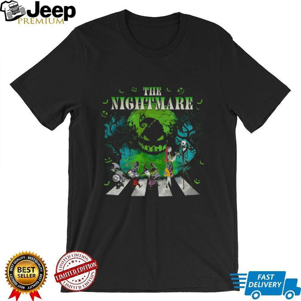 The Nightmare Before Christmas Trick or Treat Abbey Road shirt The Nightmare Before Christmas Trick or Treat Abbey Road shirt