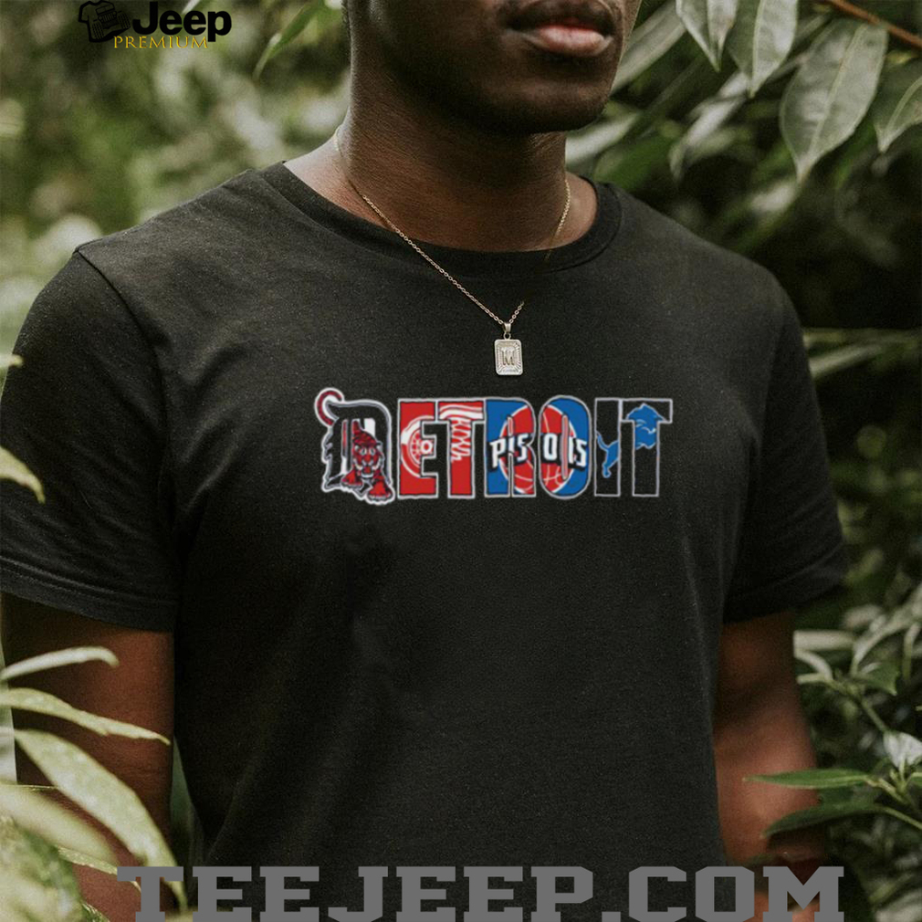 The Ultimate Detroit Team Logo Apparel Shirt The Ultimate Detroit Team Logo Apparel Shirt