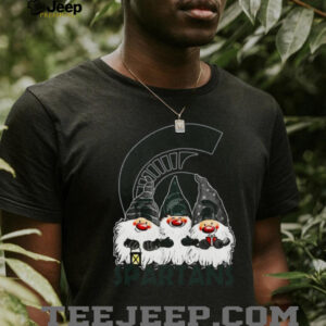 Three Gnomes Michigan State Spartans Fan Tee