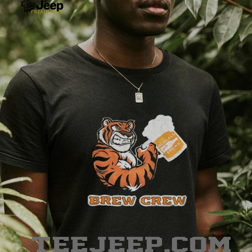 Tiger drink beer brew crew shirt Tiger drink beer brew crew shirt