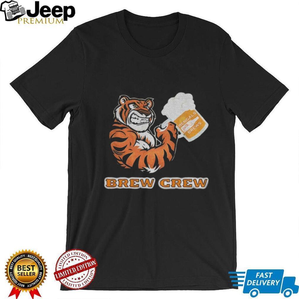 Tiger drink beer brew crew shirt Tiger drink beer brew crew shirt