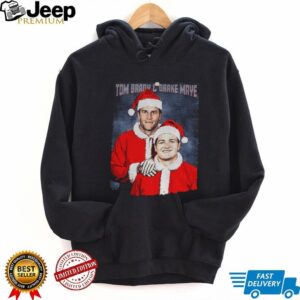 Tom Brady Drake Maye Step Brothers Football Christmas 2025 version shirt
