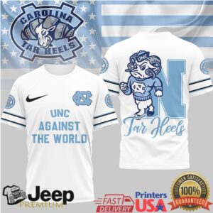 UNC Tar Heels ‘Against the World’ T Shirt Collection UNC Tar Heels ‘Against the World’ T Shirt Collection