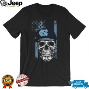 UNC Tar Heels Skull & Crossbones T Shirt