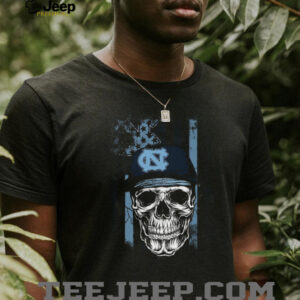 UNC Tar Heels Skull & Crossbones T Shirt