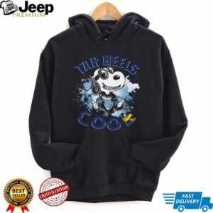 UNC Tar Heels Snoopy Cool Graphic Tee