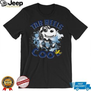 UNC Tar Heels Snoopy Cool Graphic Tee
