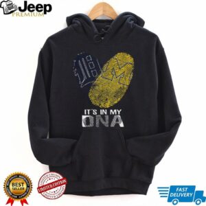 Ukrainian Heritage It's In My DNA Heart Fingerprint T Shirt