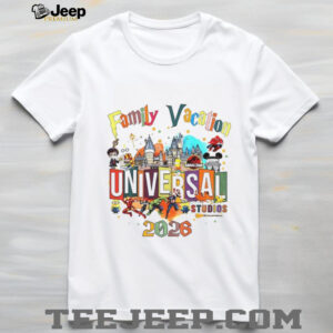 Universal Studios Family Vacation Group Trip 2026 shirt