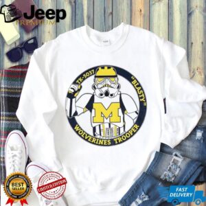 University of Michigan Wolverines Stormtrooper TK 5037 Blasty shirt