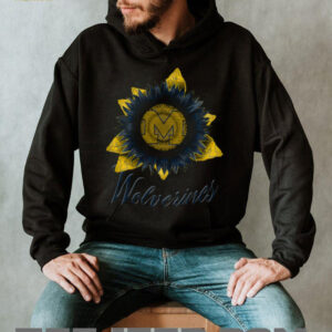 University of Michigan Wolverines Sunflower Graphic T Shirt