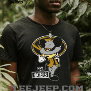University of Missouri Hey Haters Mickey Mouse T Shirt University of Missouri Hey Haters Mickey Mouse T Shirt