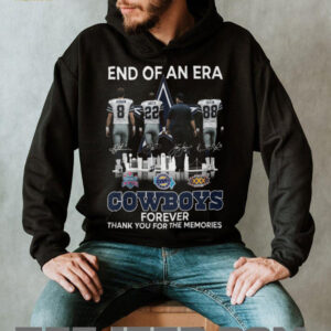 Vintage Dallas Cowboys Super Bowl Champions End of an Era Shirt