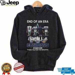 Vintage Dallas Cowboys Super Bowl Champions End of an Era Shirt