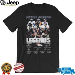 Vintage Denver Broncos Legends Fan Apparel T Shirt