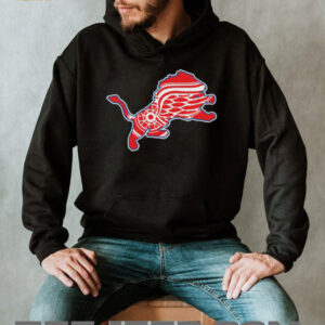 Vintage Detroit Lions Winged Lion Logo T Shirt