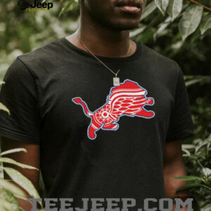 Vintage Detroit Lions Winged Lion Logo T Shirt