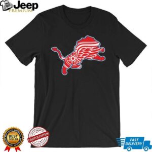 Vintage Detroit Lions Winged Lion Logo T Shirt