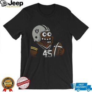 Vintage Style Raiders Cartoon Football Player T Shirt Vintage Style Raiders Cartoon Football Player T Shirt