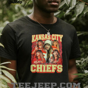 Vintage Style Taylor Swift Kansas City Chiefs Shirt