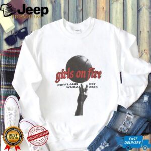 WNBA girls on fire portland est 2025 vintage shirt