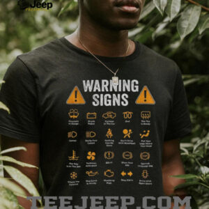 Warning signs mechanic humor fountain in range drunk robot cyclone in the car shirt Warning signs mechanic humor fountain in range drunk robot cyclone in the car shirt