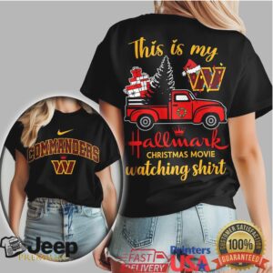 Washington Commanders Official NFL Hallmark Women Shirt