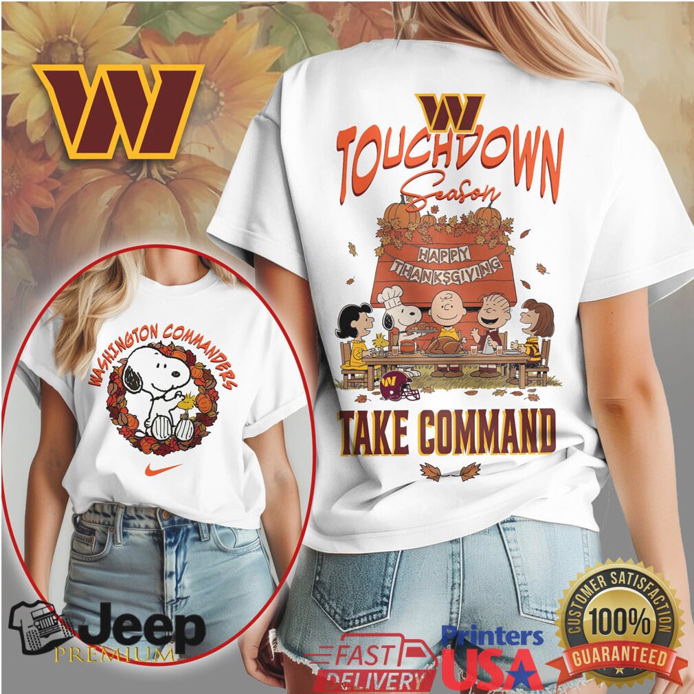 Washington Commanders Official NFL Touchdown Season Shirt