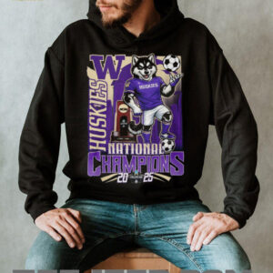 Washington Huskies 2025 NCAA Men's Soccer National Champions Locker Room T Shirt