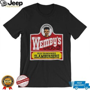 Wembanyama San Antonio Wendy’s Parody Wemby’s slamburgers shirt Wembanyama San Antonio Wendy’s Parody Wemby’s slamburgers shirt