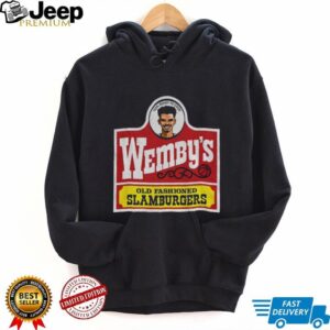 Wembanyama San Antonio Wendy’s Parody Wemby’s slamburgers shirt