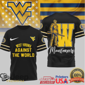 West Virginia Mountaineers Against The World T Shirt